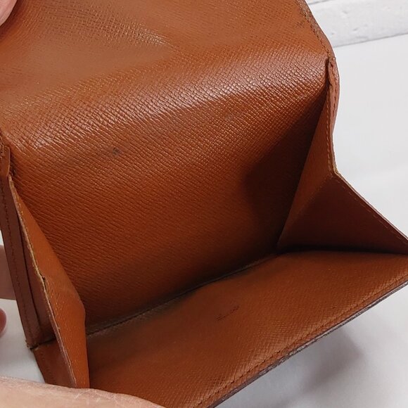 LOUIS VUITTON 'ELISE' MONOGRAM COMPACT WALLET SNAP-COIN POCKET - Picture 6 of 16